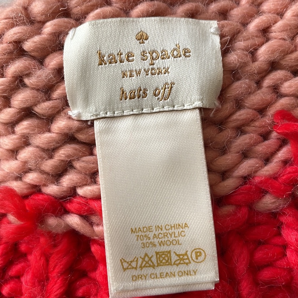 Kate Spade knit hat - Picture 3 of 4